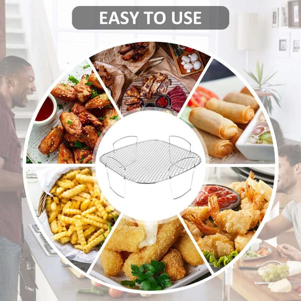 Utomhus Air Fryer Rack Grillgaller
