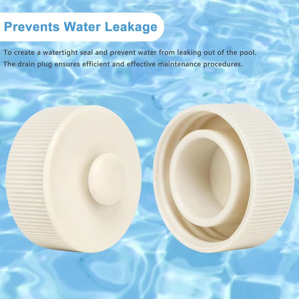 Intex 11044 Ersättningsplugg för Poolavlopp - 2-pack