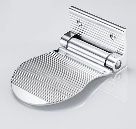 Duschfotpedal i aluminium