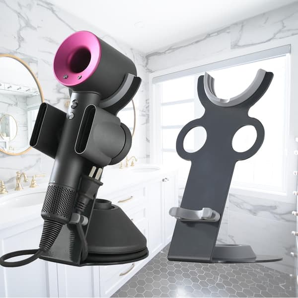 Badeværelsesopbevaringsstativer til Dyson Supersonic diffusere og dyser.