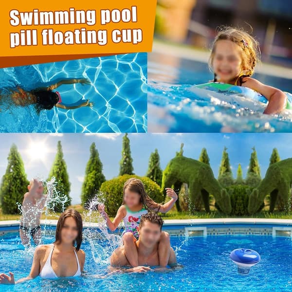 Poolapplikator Tablett Flytande Dispenser Ingen Läckagedesign