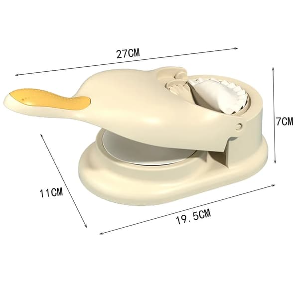 2-i-1 manuell dumplingform, wontonform, dumplingmaskin, degficksform, dumplingmaskin, dumplingform, blå
