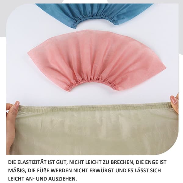 100 stykker non-woven skobetræk, farve: pink
