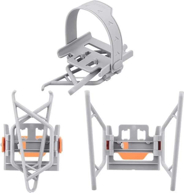 BRDRC Booster Landningsställ Fällbart Fäste för DJI Mini 4 Pro (Grå)