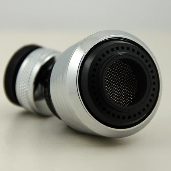 360° roterende brusehoved, vandbesparende luftblander, vandbesparende ventil, flowregulator