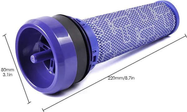2 esisuodatinta Dyson DC33 DC37 DC39 DC28C DC53 pölynimuriin