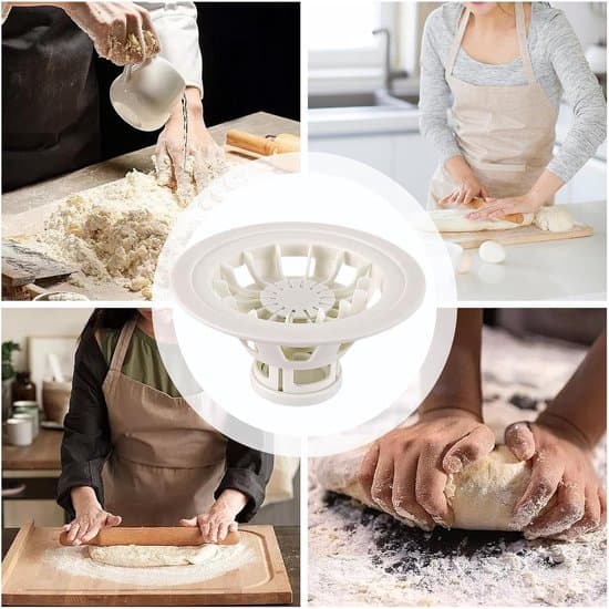Degformare - Brödform - Hemlagning - Användarvänlig Design - 18,5 Cm - Vit