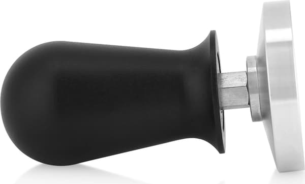 Kaffestamper i rustfrit stål, fladbundet espressostamper, 58 mm
