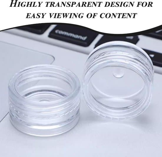 10-delad minipackbox, rund packbox, plastpackbox, bärbar pillerask, multifunktionell transparent packbox