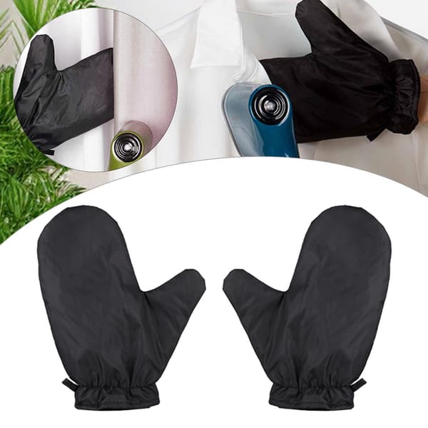 Bärbara och praktiska ångstrykningshandskar för kläder (2-pack)