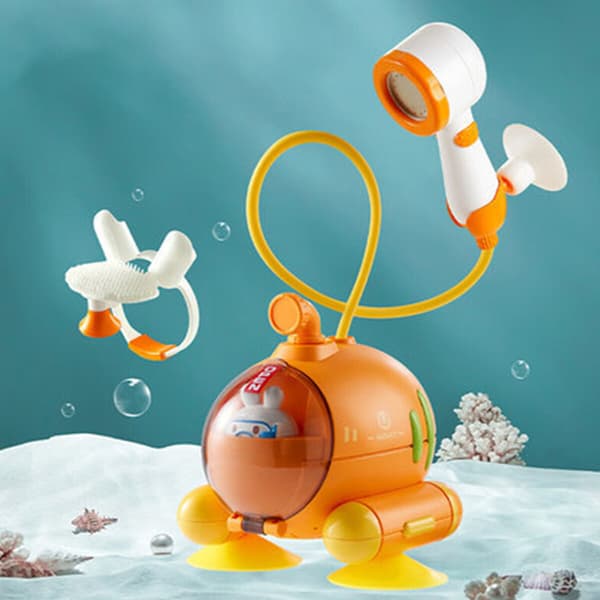 Elektrisk badelegetøj brusehoved babysprinkler tegneserie