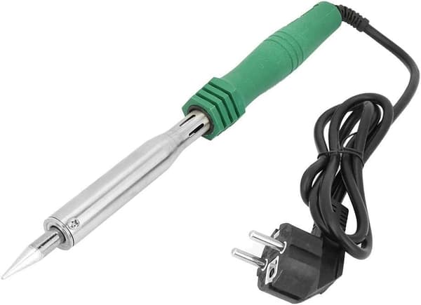 Tehokas sähköjuotin ulkoisella lämmityksellä 150W