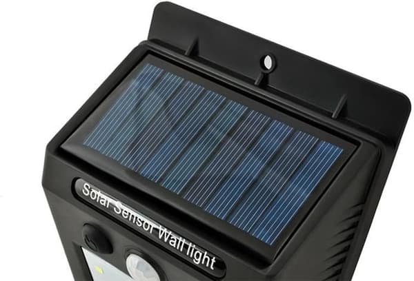 Sollampa Utomhus - 2-pack - Rörelsesensor - 64 LED-pärlor - WP - Utomhus- & Trädgårdssensor - Solljus Utomhusbelysning