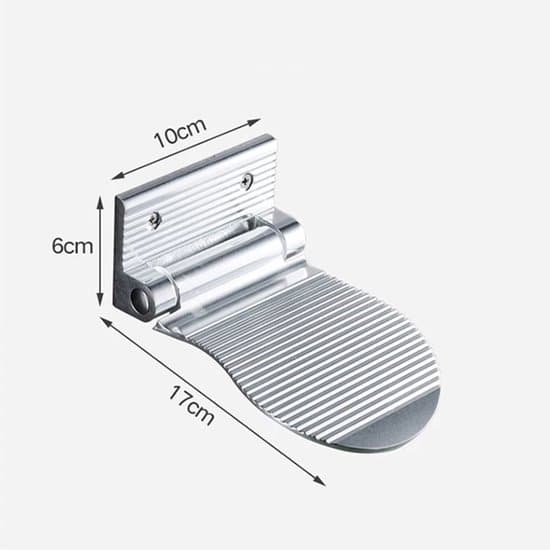 Duschfotpedal i aluminium