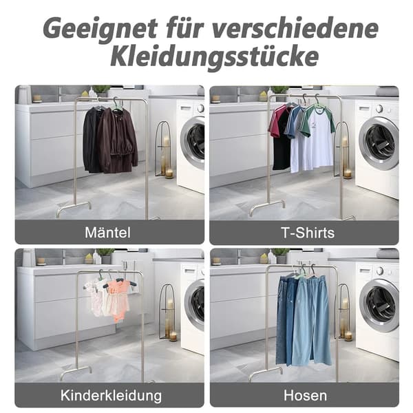 Rejsebøjler 4-pak Sammenklappelig Højkvalitets Plast Bærbar Grå