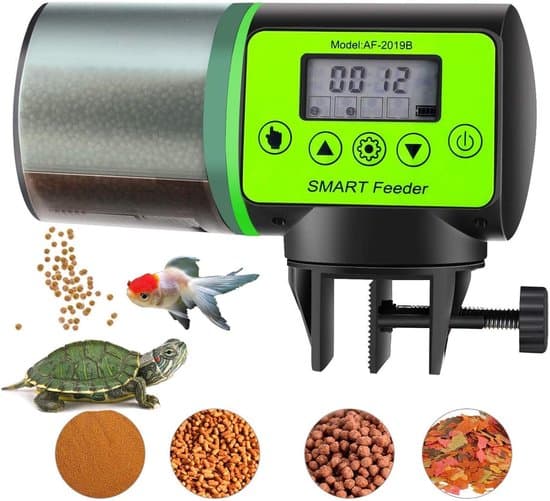 200 ml automatisk akvarie- og fiskefoderautomat med timer