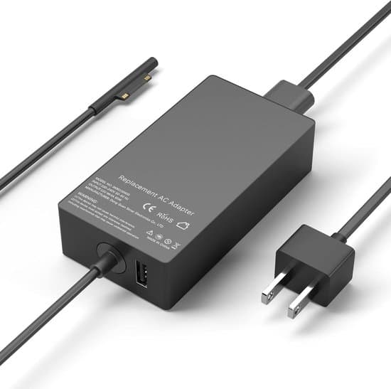 65 W opladerkabel, 15 V, 4 A opladeradapter, bærbar oplader