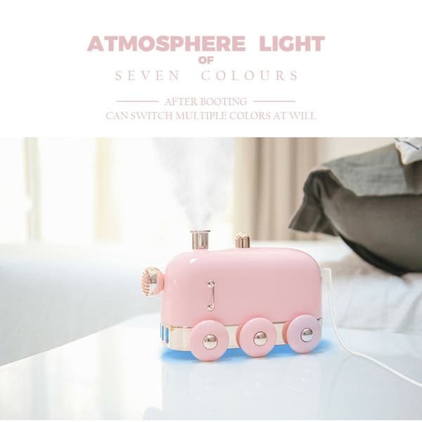 Mini Tog Luftfugter USB Luftdiffuser Aromaterapi Æterisk Olie 300ml Grøn