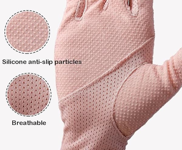 Kørehandsker til kvinder med UV-beskyttelse, solbeskyttelse, sommer udendørs touchscreen-handsker
