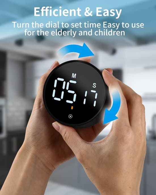 Timer, smart kökstimer, digital nedräkning och Pomodoro-timer, äggklocka, digital, perfekt för matlagning och träning.