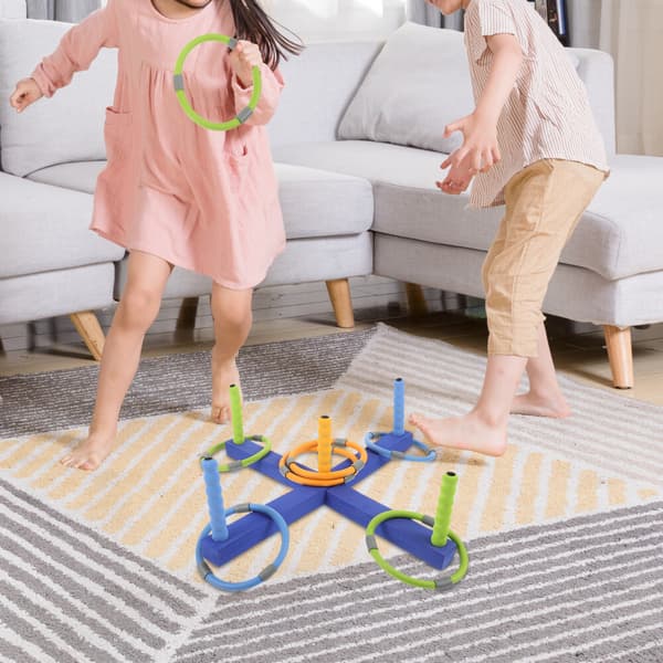 Ringkastningsleksak Barn Kastleksaker Poolspel för Set Baby