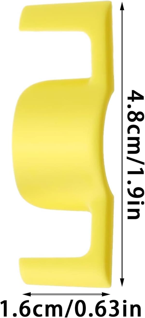 Universella växtstödklämmor - 40-pack - Gul