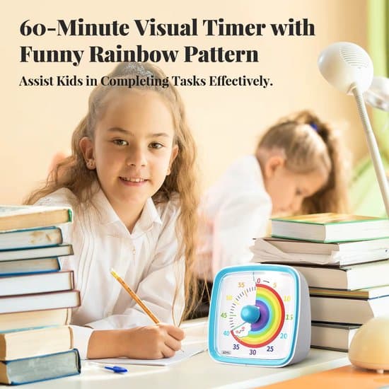 Regnbue Timer - 60 Minutters Timer - Timer