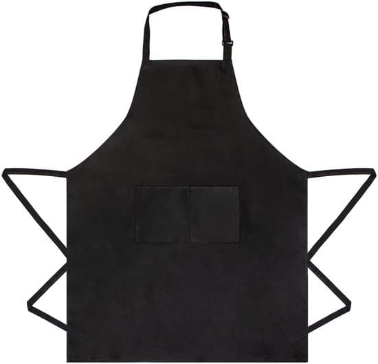 2-pack vattentätt justerbart kockförkläde med 2 fickor för matlagning och grillning