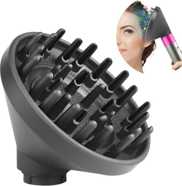 Velegnet til Dyson HS01/05 krøllejern, diffuserdyse, styler, tørredyse, tilbehør..