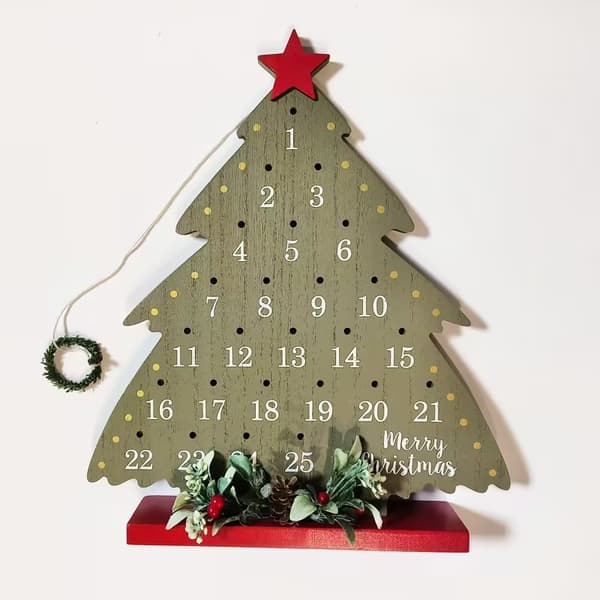 Julkalender Skrivbordsdekoration