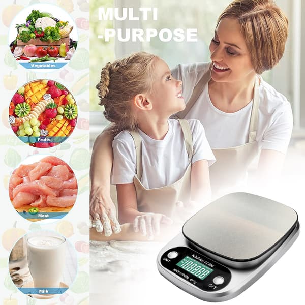 Digital köksvåg multifunktionell 22lb 1g 0.04oz