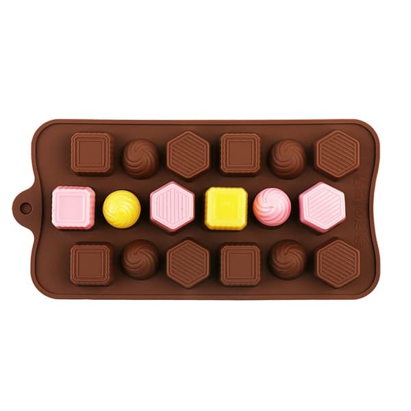 Silikoneform Kage Isbakke Gelé Slik Cookie Chokolade Gummy Bageform Model 1