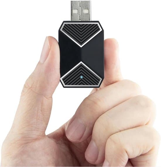 Trådløs CarPlay-adapter Android Auto 2-i-1 Mini AI Box-adapter Biler WiFi Stemmeassistent kompatibel med kablet CarPlay Android