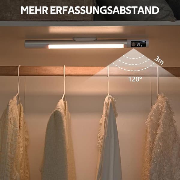 LED Underskabskøkkenlamper - 3 Tilstande - 3 Farvetemperaturer - Trådløs USB-opladning