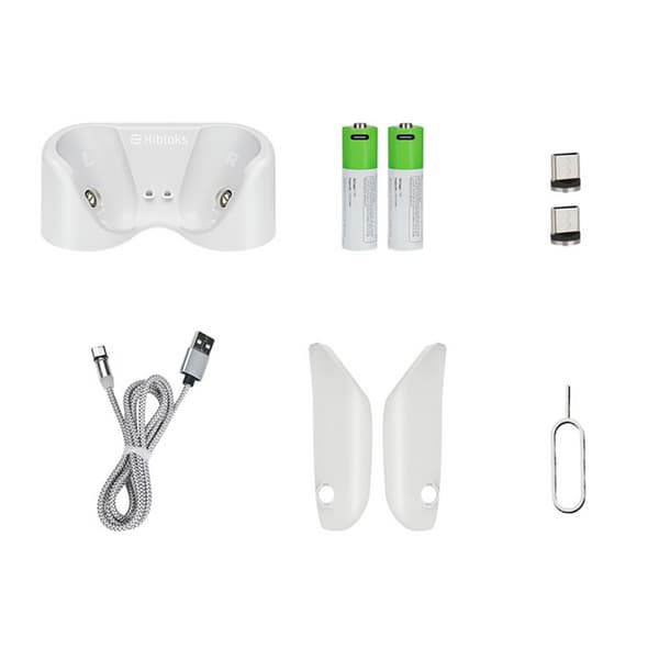 Laddningsdocka Quest 2 VR-glasögon Headset Laddstation Stativ Set