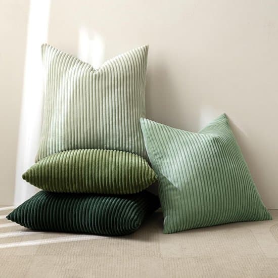 Manchester-örngott - 4-delat set - Mjuk polyester - 40x40 cm