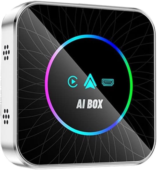 Trådlös CarPlay/Android 13 AI Box Bluetooth WiFi Android Auto Split-Screen-stöd för Android Auto-interaktion 2+16G