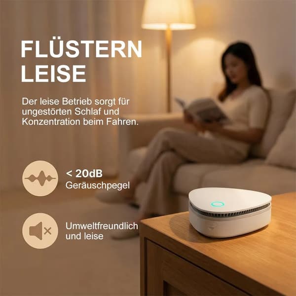 Luftrensere, røgfjernere, trådløse bærbare deodoranter, luftfriskere, røg-luftrensere