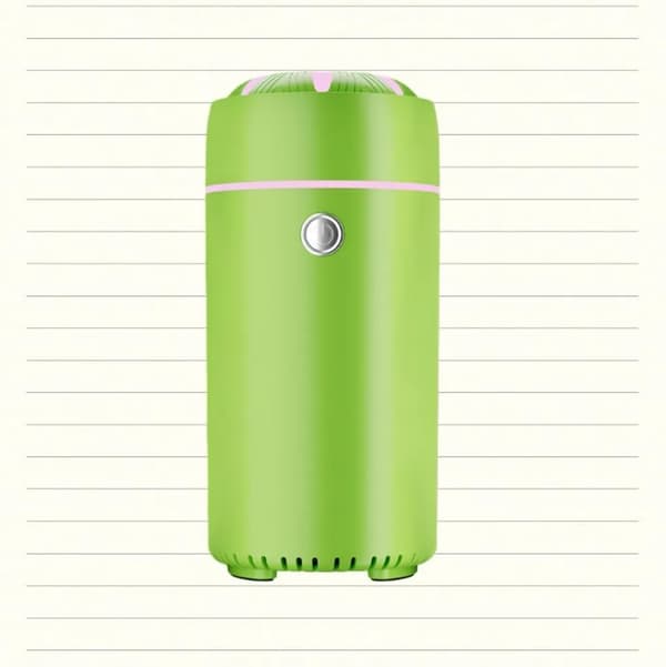 Bil/hjem aroma diffuser m/ 7-farvet LED lys (grøn)