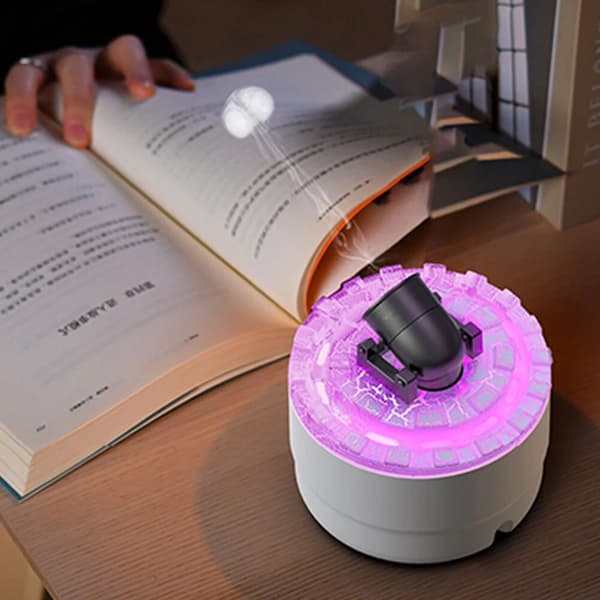 Vulkan spricka lätt kanon luftfuktare timer sovrum