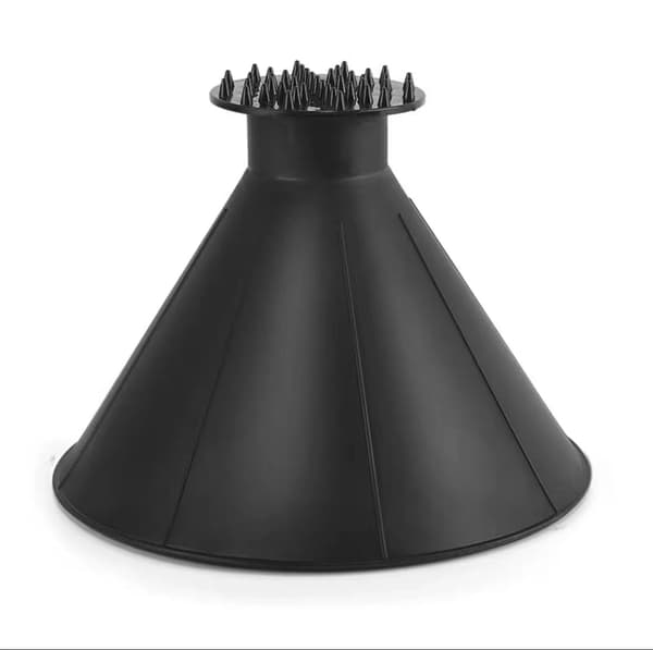 4-pack bilisskrapa, snöskrapa - svart