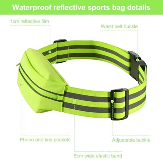Reflexbandssats - Hög Synlighet - Tre Delar