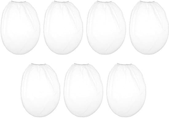 Finmaskede malingsfilterposer med elastisk åbning (5 gallon)