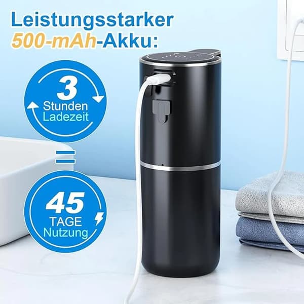 Automatisk sæbedispenser, infrarød sensor, 380 ml kontaktløs