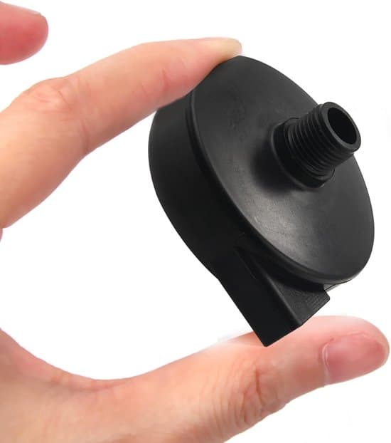 Velegnet til 2 stk. 20 mm sorte filtre