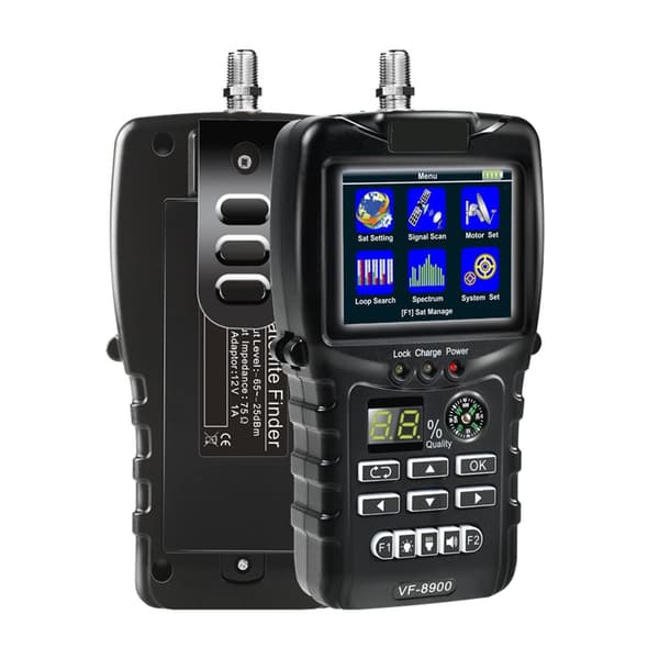 VF-8900 Satellitsökare, DVB-S2 Multifunktionell Digital Signaldetektor