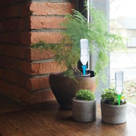 Drypvandingssæt, 20-delt automatisk vandingssystem, velegnet til planter