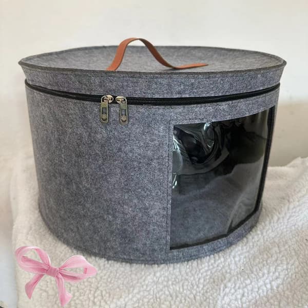 Hattlåda, hattförvaringslåda, unisex förvaringslåda
