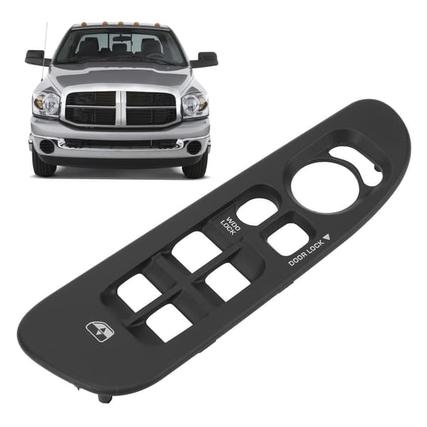 Lämplig för 2006-2008 Dodge Ram mittbrytarskydd, ABS-material, original fabriksmodell.