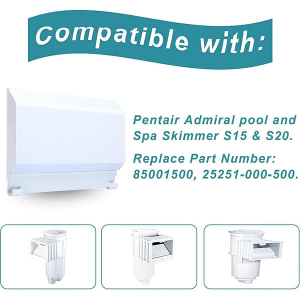 Udskiftningsventil til poolbaffel del S-20 til Pentair 8500/1500 skimmer
